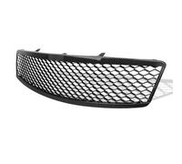 Front Bumper Grille Compatible With Infiniti For G35 G37 2007 2008 2009 Sedan 4 Door Front Upper Bumper Grille Hood Radiator Cover Mesh Grid Grille Racing Grills(Carbon Fiber)