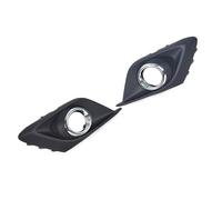 Front Bumper Grille Compatible With Mazda 3 For Axela 2016 2015 2014 BJE1-50-C21A Fog Light Gill Cover Headlight Lamp Frame Hood Grille BKD1-50-C11 BKD1-50-C21