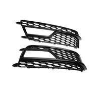 Front Bumper Grille Compatible With S5 A5 For S-Line 2013 2014 2015 2016 Front Honeycomb Grille Cover Mesh Fog Light Grill Panel 8T0807682M 8T0807681M