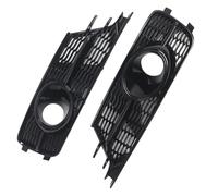 Front Bumper Grille Cover Honeycomb Fog Light Bezel Grill For A6 C7 2016 2017 2018 4G0807647A 4G0807648A 2Pcs
