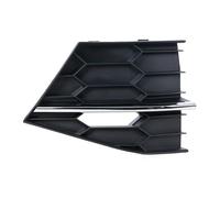Front Bumper Grille Fog Lamp Frame Front For Skoda For Superb 2016 2017 2018 Bumper Lower Grille Trims Panel With Bright Bar Radiator Grille