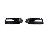 Front Bumper Grille For A4 B8.5 2012-2016 Front Bumper Fog Light Covers Honeycomb Modified Lamp Frame Front Bumper Lower Grill(Blk Strip)