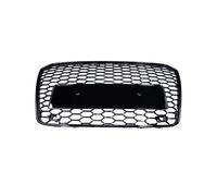 Front Bumper Grille For A5 S5 8T 2012-17 Gloss Black Honeycomb Mesh Front Radiator Bumper Grill