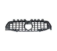 Front Bumper Grille For Benz For CLA Class W118 C118 X118 CLA35 CLA180 AMG 2020~2023 GT Style Panamericana Grille Grill Car Front(Black)
