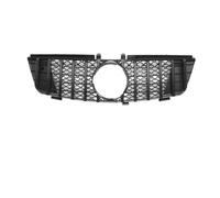 Front Bumper Grille For Benz For ML-Class W164 2005-08 ML320 ML350 ML500 ML550 Racing Grill AMG Style Upper Grid Black Front Bumper Grille(GTR Glossy Black)