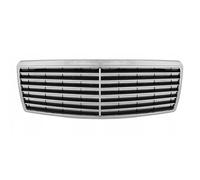 Front Bumper Grille For Benz For S60 W140 1991-1998 Front Bumper Radiator Grill Mesh Middle Net Grid Base A1408800583 1408800583(Standard)
