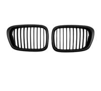Front Bumper Grille For BMW E39 5 Series Facelift Grill Black Matte Chrome Front Kidney Grille Car Tuning Body Kit Front Kidney Grill(99-03 MB I)