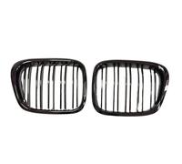 Front Bumper Grille For BMW For E39 For 5 Series For 525 528 530 For M5 1997-2003 Glossy Black Front Hood Kidney Grille Grill