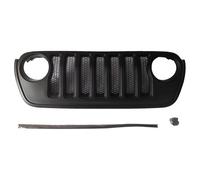 Front Bumper Grille For Jeep For Wrangler JL JT 4XE 2018+ L1030 NTRIX The Factory Grille 18-23 Stype Grill Black ABS Front Kidney Grill