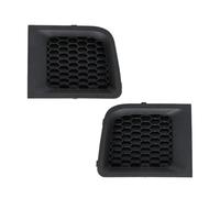 Front Bumper Grille FOR Renegade 2015-2017 2Pcs Lower Wind Grille Bezel Cover Front Bumper Grille Grill Insert Trim Radiator Grille Replacement(Black)