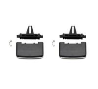 Front Bumper Grille Grill Car Front AC Air Vent Grille Tab Clip Slider Outlet Repair Kit For Mercedes C W204 C180 C200 C260 GLK(2Pcs)