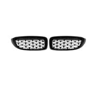 Front Bumper Grille Grill For 4 Series F32 F33 F36 M3 F80 M4 F82 12-18 Diamond Car Front Bumper Grille Auto Grills Racing Grill Grilles(Black)