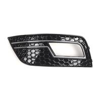 Front Bumper Grille Grill For A4 2013-2016 For Standard Only 1Pcs Car Front Bumper Lower Grille Fog Light Protctive Grill(Left)