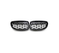 Front Bumper Grille Grill For E90 E91 318i 320i 325i 328i 2009-2012 Diamond Grills Car Kidney Grille Front Bumper Racing Grill Auto Styling(Gloss Black)