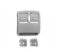 Front Bumper Grille Grill For Mercedes W204 C Class 2007 2008 2009 2010 2011 2012 2013 Rear Seat Air Conditioning AC Vent Grille Outlet(Standard Gray)