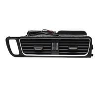 Front Bumper Grille Grill For Q5 2009-2018 LHD Front Dash Middle Left Right Air Conditioner AC Vent Grille Frame Outlet Assembly 8R1820951(Central)