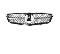 Front Bumper Grille Hood For Benz For C-Class W204 C43 2008-2014 C180 C200 C250 C300 For AMG For GTR Diamond Style Car Grill Front Grille(A-Chrome 1 Pin)