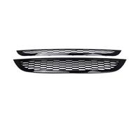 Front Bumper Grilles Compatible With BMW For R50 For R53 R52 2002 2003 2004 2005 2006 Front Bumper Upper Lower Grille Cover Front Honeycomb Mesh Grill