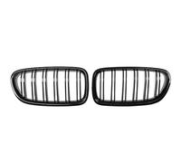 Front Bumper Grilles For BMW 5 Series F10 F11 F18 520d 530d 540i 10-17 Front Hood Kidney Grille Central Grill Gloss Black