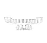 Front Bumper Grilles Front Bumper Lower Grille Set Chrome For Bentley For Continental GT GTC 2012-2016