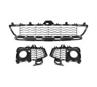 Front Bumper Grills For BMW F32 F33 F36 2013 2014 2015 2016 2017 2018 2019 2020 Front Center+Left+Right Fog Light Grille Cover