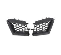 Front Bumper Grills For Seat For Ibiza Cordoba 6L 2002 2003 2004 2005 2006 2007 2008 2009 2pcs Front Bumper Upper Grill Left Right Matte Black