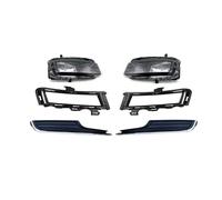 Front Bumper Grills For VW For Golf 7 2014 2015 2016 2017 Car Accessory Fog Light Cover Lamp Frame Grille