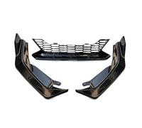 Front Bumper Grills Front Bumper Spoiler Lip Lower Diffuser Splitter Tuning Guard Grille 3PCS Body Kits For Nissan For Sylphy 14th Gen 2020 2021 2022
