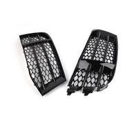 Front Bumper Kidney Grille For RS5 B8.5 2013 2014 2015 2016 8T0807681F Glossy Black Car Fog Light Grill Lamp Cover Honeycomb Hex Front Grille Grill Fog Light Cover(Pair)