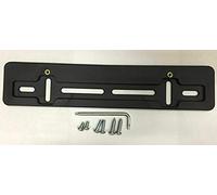 Front Bumper License Plate Bracket for Mini Cooper 2000-2024, Plate Holder Set w 6 Unique Screw Bolts & Wrench Kit, License Tag Mounting Kit, Quality Plate Holders, Car Accessories