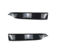 Front Bumper Lip Canard Diffuser Splitter Spoiler Gloss Black Carbon Fiber For 1 Series E82 E88 For M-Tech 2008 To 2013(Carbon fiber pattern)