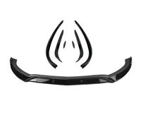 Front Bumper Lip Chin Spoiler For Benz For C Class For C180 For C200 For C260 For C43 For AMG For W205 Sport Front Spoiler Lip Side Air Vent Trim