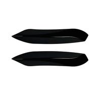 Front Bumper Lip Chin Spoiler For F80 For F82 For F83 For M3 For M4 2014-2020 Fog Light Lamp Eyebrow Frame Car Front Bumper Lip Splitter Underbody Lip Accessories(Up)