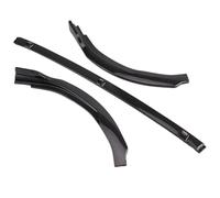 Front Bumper Lip Chin Spoiler For Toyota For Camry L For LE For XLE 2018 2019 Car Front Bumper Spoiler Lip Lower Splitter Plate Blade Trim Guard Underbody Lip Accessories(Carbon Fiber Look)