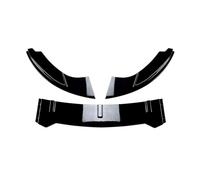 Front Bumper Lip Chin Spoiler For VW For Agen For Golf 5 For GTI MK5 Front Bumper Spoiler Lip Lower Splitter Guard Underbody Lip Accessories(Gloss Black)