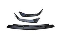 Front Bumper Lip For Benz C Class W206 2022+ C200 C220 C260 C300 Front Protector Bumper Lip Accessories Splitter Body Kit(Glossy Black)