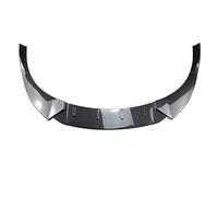 Front Bumper Lip For Hyundai I30N MK3 2017-2019 Gloss Black Front Bumper Spoiler Lip Splitter Car Lower Splitter Blade Protector Body Kit Plate(Carbon fiber pattern)