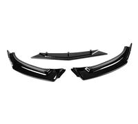 Front Bumper Lip For Mazda 3 For Axela 2014-2018 Car Front Bumper Splitter Spoiler Diffuser Protective Cover(Glossy Black)