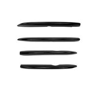 Front Bumper Lip For Mercedes For Benz CLA-Class C118 W118 CLA200 260 2020-2023 Car Front Bumper Spoiler Cover Air Knife Splitter(Carbon Look)
