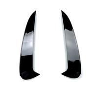 Front Bumper Lip For Mercedes For Benz For E Class Coupe C238 E250 E300 E400 E550 2016-2018 Car Rear Bumper Spoiler Side Air Vent Trim Cover Spoiler(Gloss black)