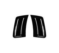 Front Bumper Lip For Mercedes For Benz W204 S204 C63 AMG 2007-2010 Car Front Bumper Splitter Side Spoiler Air Vent Wind Knife(Gloss Black)