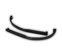 Front Bumper Lip For Opel For Astra F 1991-1998 2 Pcs Front Bumper Lip Body Kit Car Accessories Sport Spoiler Splitter Diffuser Bumper Exterior Parts Car Front Bumper Lip Spoiler(Black)
