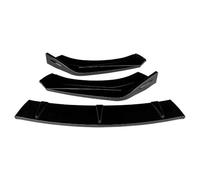 Front Bumper Lip For VW For Passat B7 2011-2015 Car Front Bumper Lip Spoiler Splitter(Gloss Black)