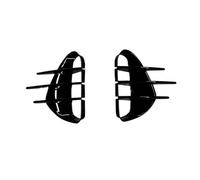 Front Bumper Lip Front Bumper Side Vent Grill Blade Trim Cover For KIA For Stinger 2017 2018 2019 2020 2021 2022 2023 Canards Car Styling Splitter Spoiler(Gloss Black)