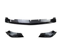 Front Bumper Lip Front Lip Bumper Spoiler Splitter Canards Blade Lower Grille Body Kit For Benz C Class W206 C200 C260 2022 To Up Splitter Spoiler(Carbon Fiber Look b)