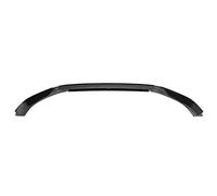 Front Bumper Lip, Front Lip Spoiler Reduce the Air Flow Into the Bottom of the Car Glossy Black ABS Plastic Double Spoiler Bumper for MK7 R 2013-2016
