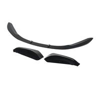 Front Bumper Lip Front Splitter Spoiler Lip For BMW 1 Series F20 F21 2015-2018 Glossy Black ABS Plastic Car Front Spoilers
