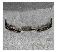 Front Bumper Lip Real Forged Carbon Fiber Bumper Front Lip Rear Trunk Diffuser Spoiler Side Skirt BC Full Body Kit For RS6 C8 2019-2024 Spoiler(Roof Spoiler)