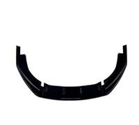Front Bumper Lip Shovel Spoiler Shunt For Vw For Golf 6R High 6R For Golf MK6 R(Glossy black)