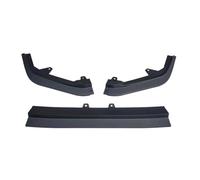 Front Bumper Lip Splitter 3PCS ABC For Civic 11th Gen 2022 2023 Front Splitter Bumper Lip Spoiler Body Kit Tuning Accessories(Matte Black)